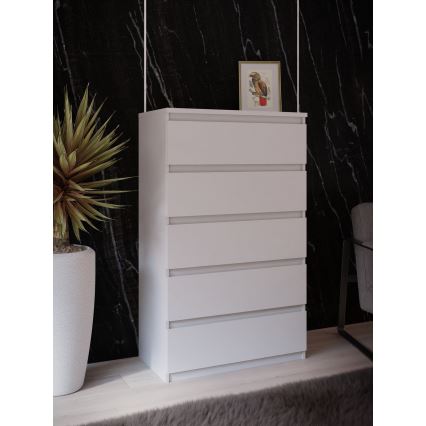 Komoda MAO sa fiokama, bela