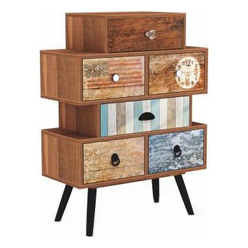 Komoda MEZO 85x63 cm braon