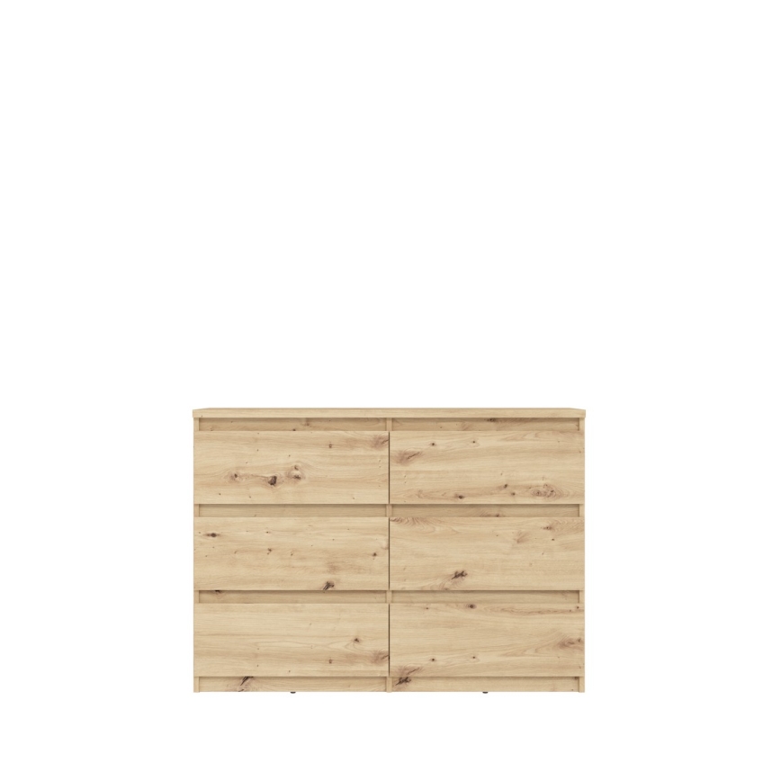 Komoda sa fiokama MAO hrast artisan