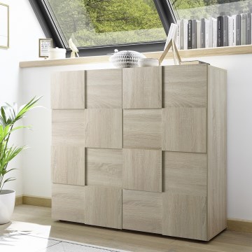 Komoda SERIAN, hrast sonoma