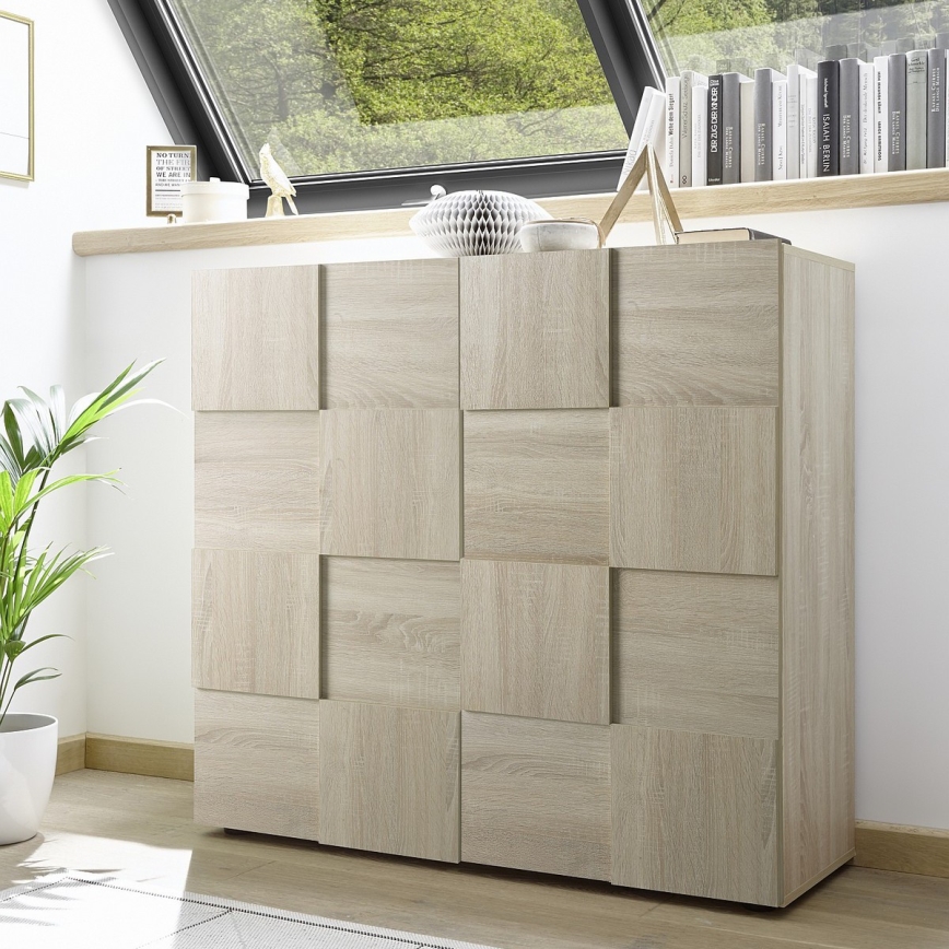 Komoda SERIAN, hrast sonoma