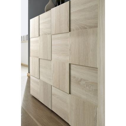 Komoda SERIAN, hrast sonoma