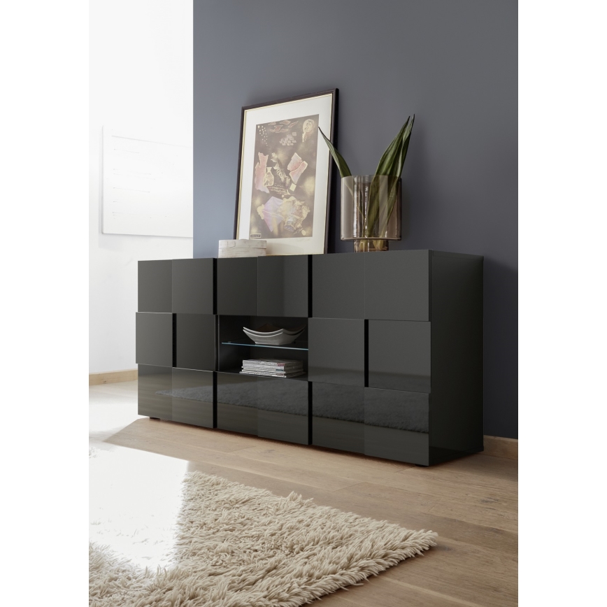 Komoda SERIAN u antracitnoj boji