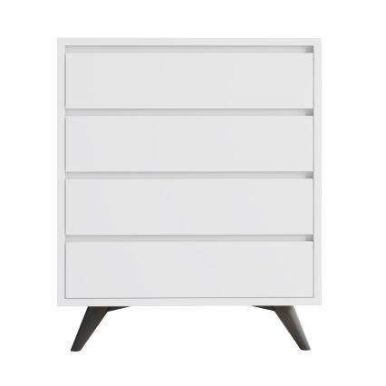 Komoda SUVERA 86x70 cm bela