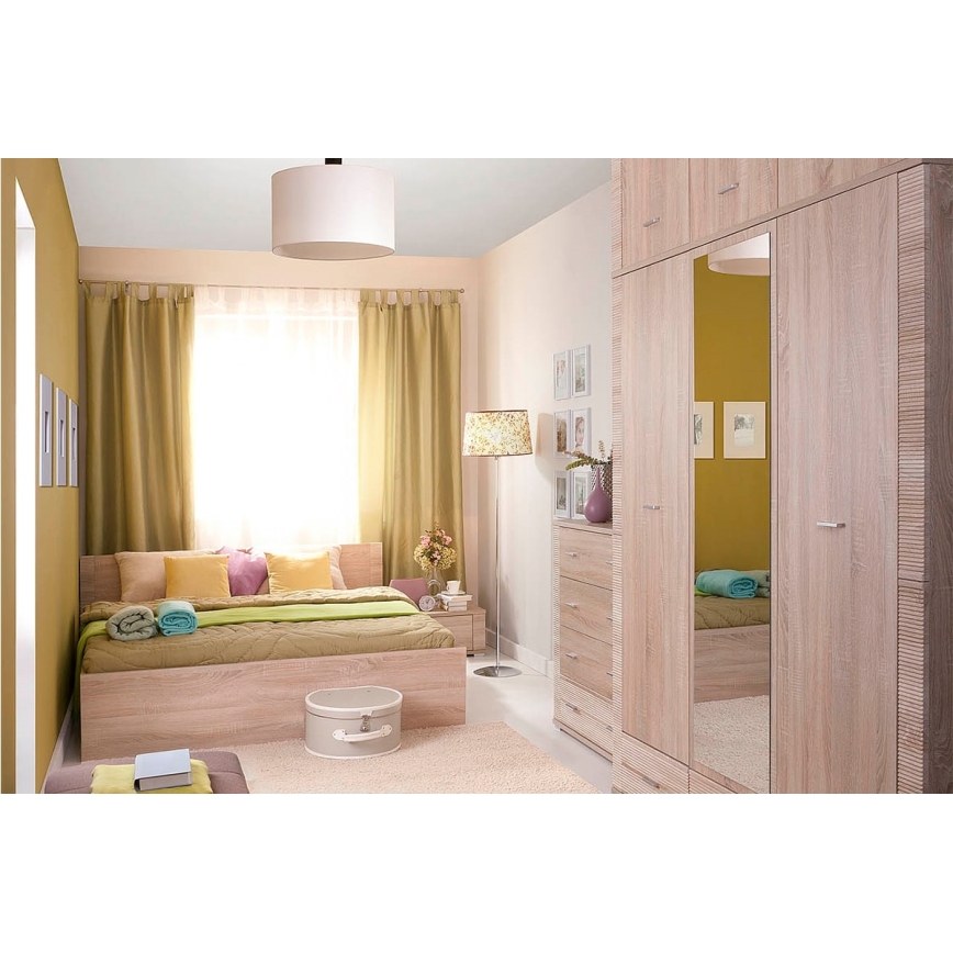 Komoda THEMO 96x93 cm braon