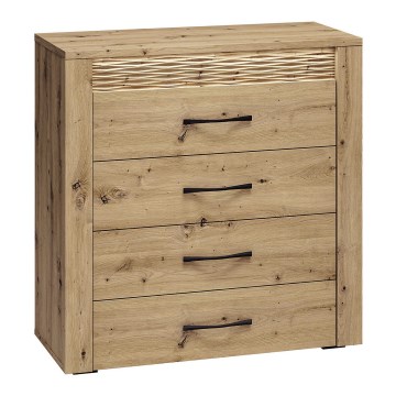 Komoda VANCO 94x92 cm braon