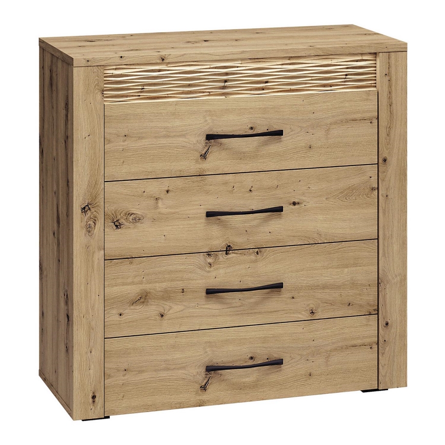 Komoda VANCO 94x92 cm braon