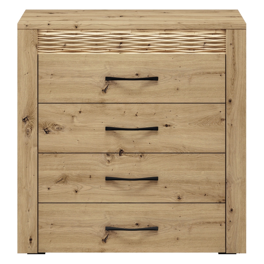 Komoda VANCO 94x92 cm braon