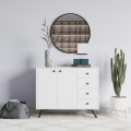 Komoda WAGA 82x100 cm bela