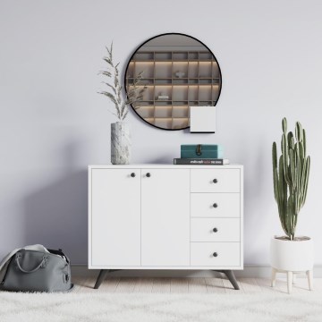 Komoda WAGA 82x100 cm bela