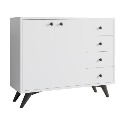 Komoda WAGA 82x100 cm bela