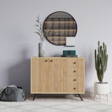 Komoda WAGA 82x100 cm braon