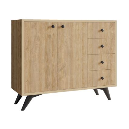Komoda WAGA 82x100 cm braon