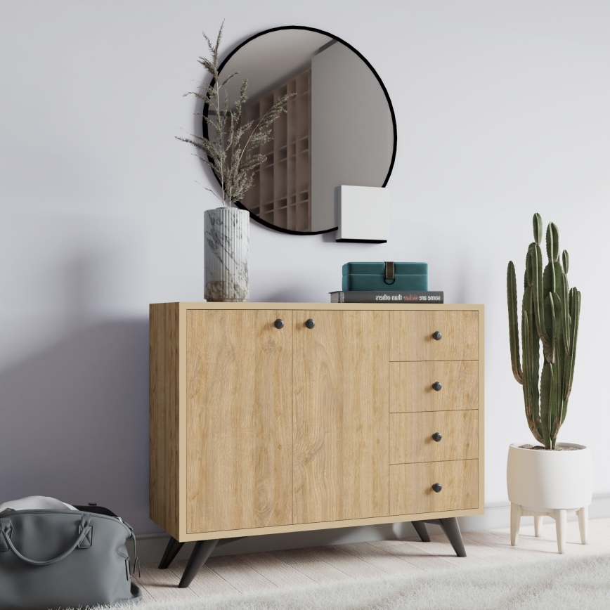Komoda WAGA 82x100 cm braon