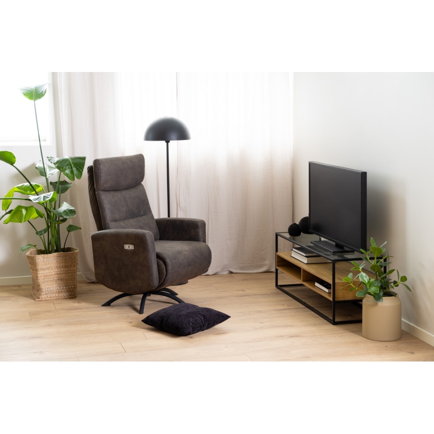 Komoda za TV ZEIN hrast/crno