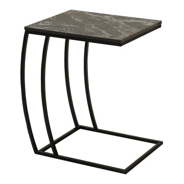 Kompaktan stolić za odlaganje 65x35 cm u elegantnoj crnoj boji