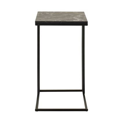 Kompaktan stolić za odlaganje 65x35 cm u elegantnoj crnoj boji