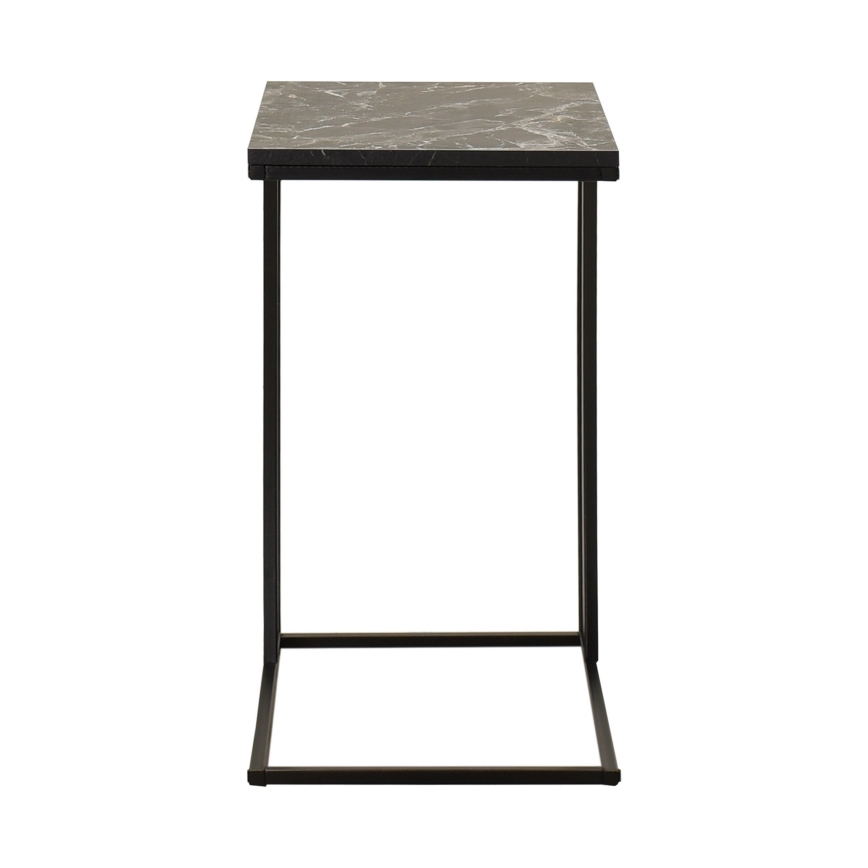 Kompaktan stolić za odlaganje 65x35 cm u elegantnoj crnoj boji