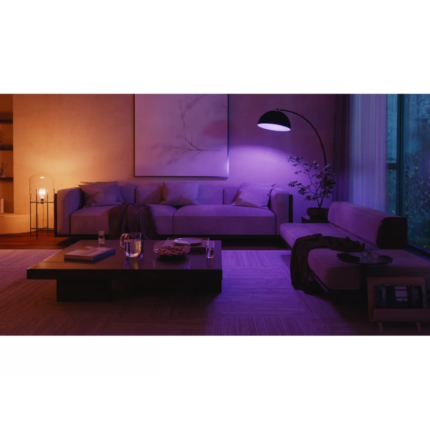 KOMPLET 2x LED prigušiva sijalica Philips Hue WHITE AND COLOR AMBIANCE E27/8,1W/230V 1000-20000K