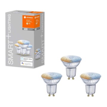 Komplet 3x LED prigušiva sijalica SMART+ GU10/5W/230V 2700K-6500K Wi-Fi - Ledvance
