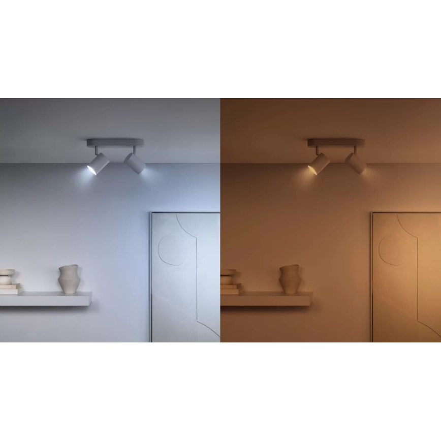 Komplet 3x LED RGBW prigušiva sijalica PAR16 GU10/4,7W/230V 2200-6500K Wi-Fi - WiZ