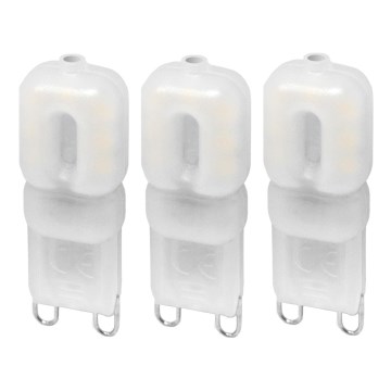 Komplet 3x LED sijalica ECOLINE G9/2,5W/230V 3000K - Brilagi