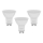 Komplet 3x LED sijalica ECOLINE GU10/6W/230V 4000K - Brilagi