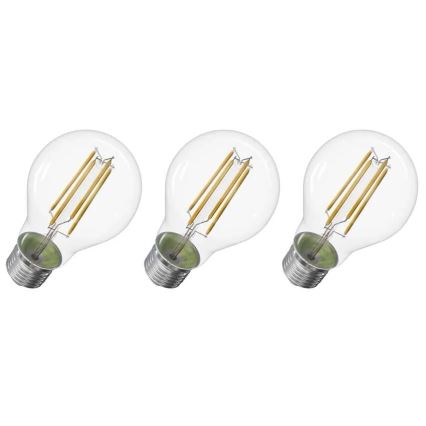 Komplet 3x LED sijalica FILAMENT A60 E27/5W/230V 4000K Energetska klasa A