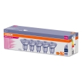 Komplet 5x LED prigušiva sijalica PAR16 GU10/4,5W/230V 4000K 36° - Osram