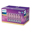 Komplet 6x LED sijalica VINTAGE Philips E27/4W/230V 2700K
