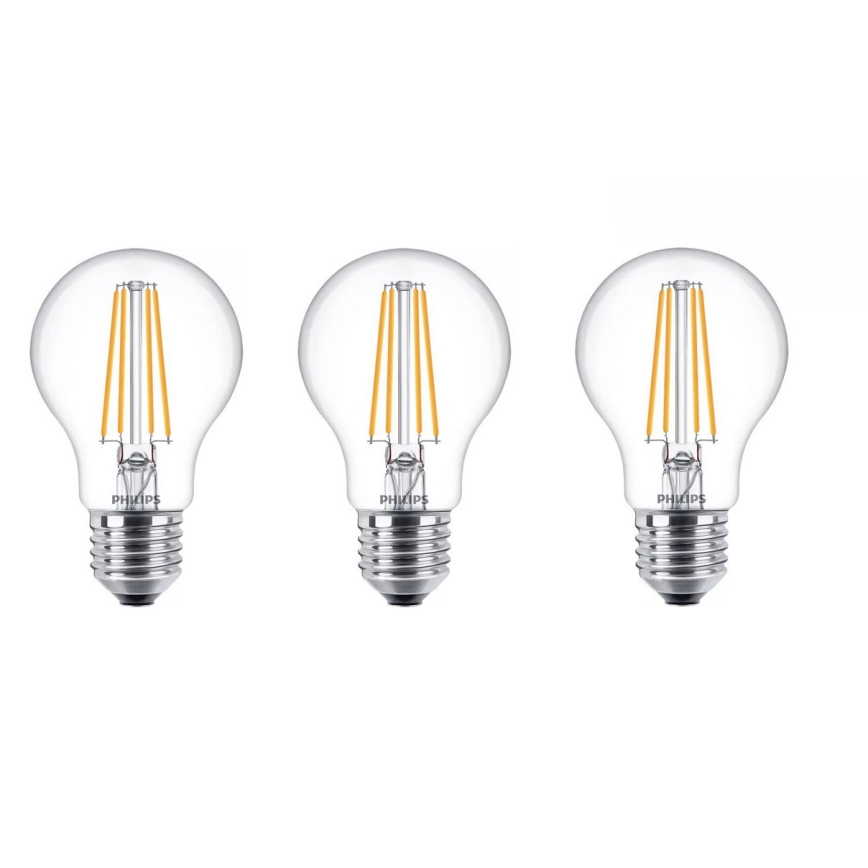 Komplet 6x LED sijalica VINTAGE Philips E27/4W/230V 2700K