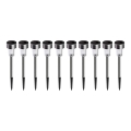 Komplet od 10 LED solarnih lampi, LED/0,06 W/1,2 V, 6000 K, IP44, 40 mAh