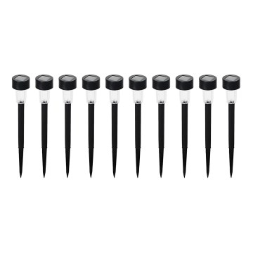 Komplet od 10 LED solarnih lampi LED/0,06W/1,2V 6000K IP44 40 mAh