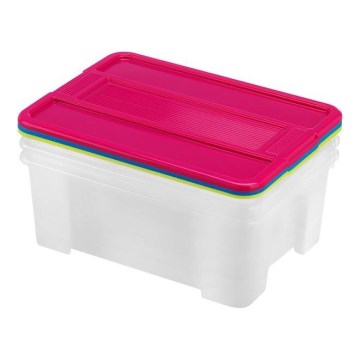 Komplet od 3 kutije za odlaganje TEX BOX, 10 l