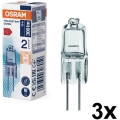 Komplet od 3 sijalica za rernu HALOSTAR G4/20W/12V 2700K - Osram