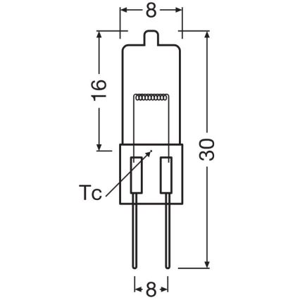Komplet od 3 sijalice za rernu HALOSTAR G4/10W/12V 2700K - Osram