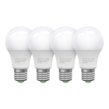 Komplet od 4 LED sijalice ECOLINE A60 E27/10W/230V 4000K - Brilagi