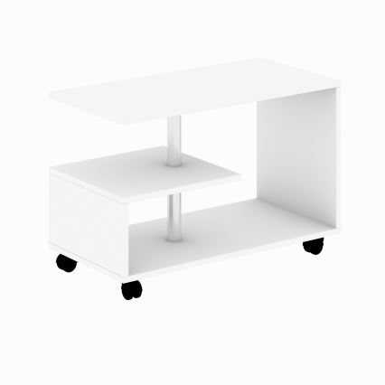 Konferencijski stočić KARANFIL 52,5x80 cm bela