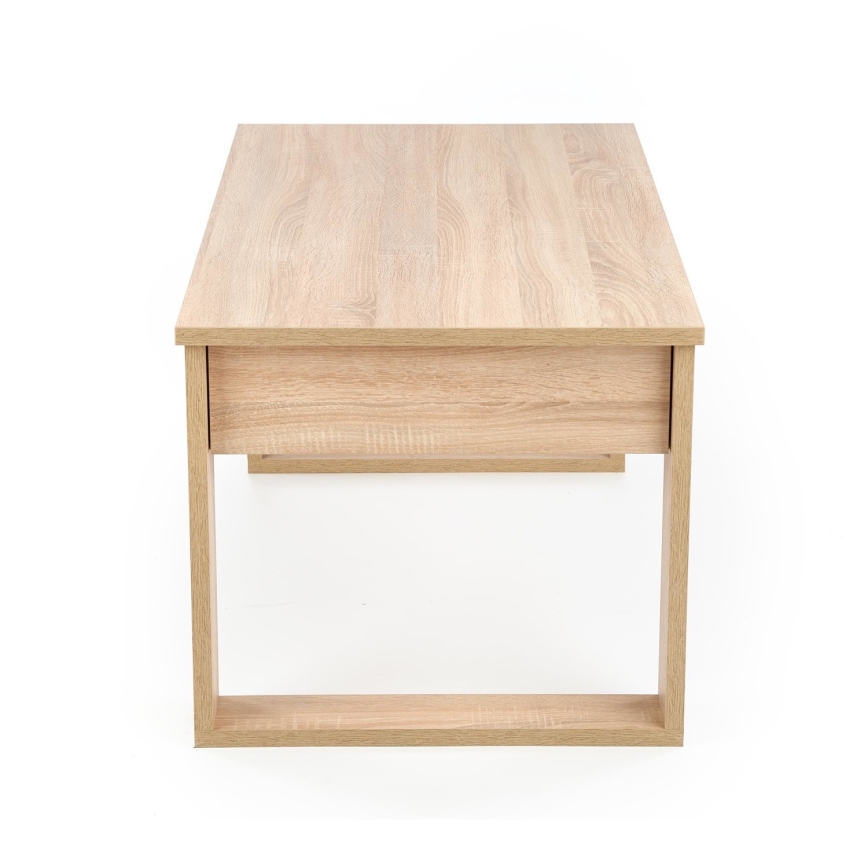 Konferencijski stočić sa fiokama NEA 52x110 cm bež/hrast sonoma