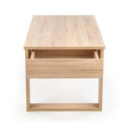 Konferencijski stočić sa fiokama NEA 52x110 cm bež/hrast sonoma