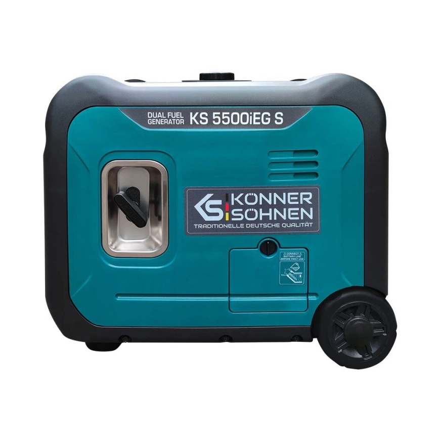 Könner & Söhnen 13046 - Gasni i benzinski inverterski električni generator KS 5500iEG S 5500W