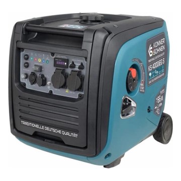 Könner & Söhnen 5106 - Gasni i benzinski inverterski električni generator KS 4000iEG S 4000W