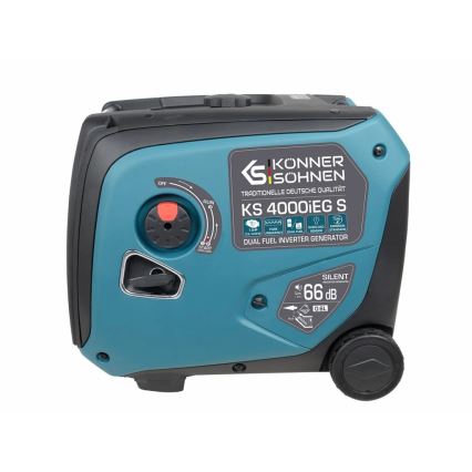Könner & Söhnen 5106 - Gasni i benzinski inverterski električni generator KS 4000iEG S 4000W
