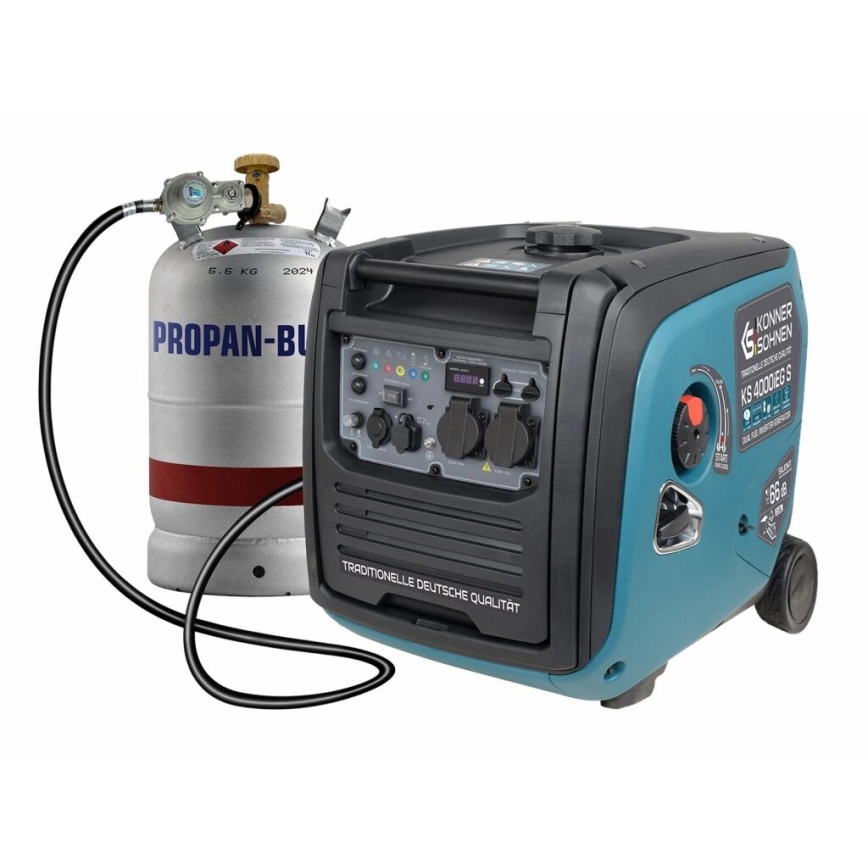 Könner & Söhnen 5106 - Gasni i benzinski inverterski električni generator KS 4000iEG S 4000W