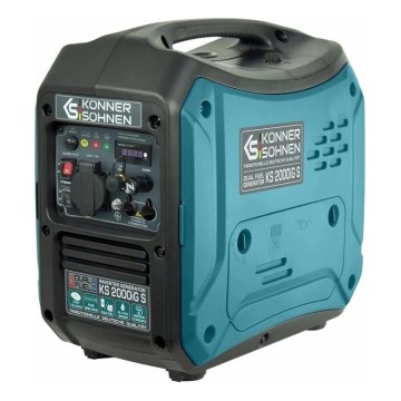 Könner & Söhnen KS7869 - Gasni i benzinski inverterski električni generator KS 2000iG S 2000W