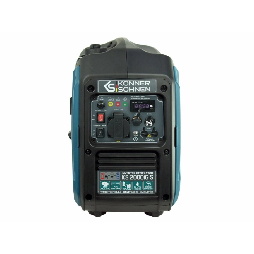 Könner & Söhnen KS7869 - Gasni i benzinski inverterski električni generator KS 2000iG S 2000W