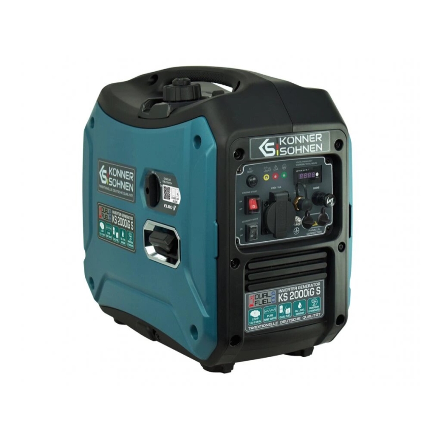 Könner & Söhnen KS7869 - Gasni i benzinski inverterski električni generator KS 2000iG S 2000W