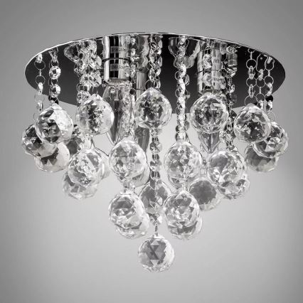 Kristalna plafonjera 3xE14/60W/230V
