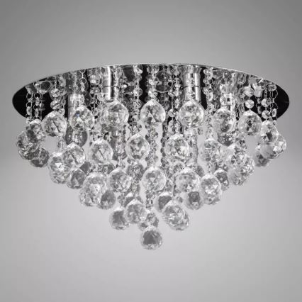 Kristalna plafonjera 6xE14/60W/230V