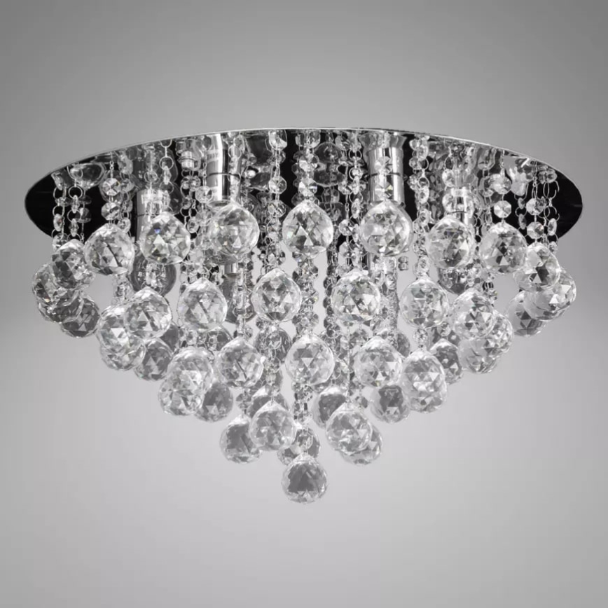 Kristalna plafonjera 6xE14/60W/230V